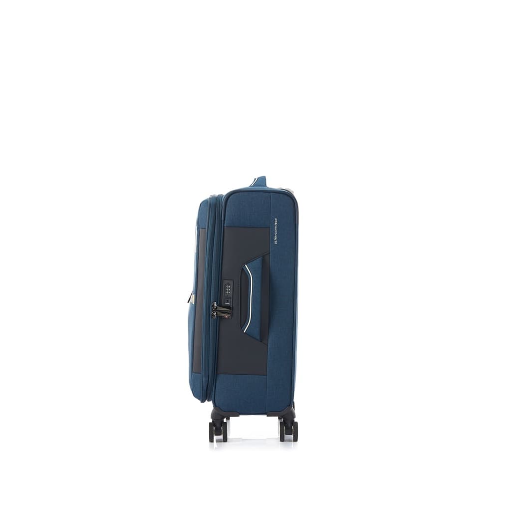AMERICAN TOURISTER รุ่น DROYCE SPINNER 68/25 EXP TSA กระเป๋าเดินทางล้อลาก 25 นิ้ว แบบผ้า น้ำหนักเบาพิเศษ ขยายความจุได้ พร้อมซิปนิรภัย DUOSAF https://lnwchill.com