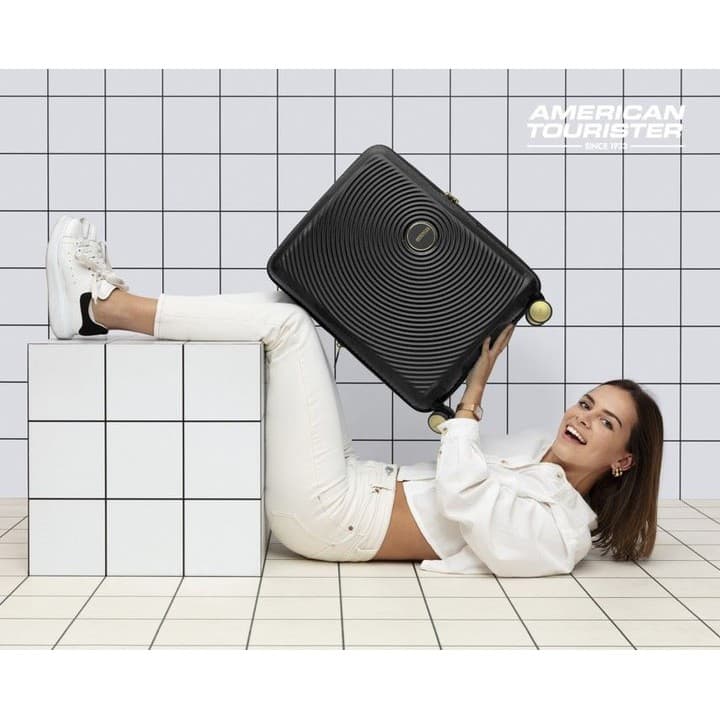 AMERICAN TOURISTER รุ่น CURIO SPINNER 55/20 TSA กระเป๋าเดินทาง 20 นิ้ว ล้อทอง ดีไซน์สวยงามชนะรางวัลระดับโลก น้ำหนักเบา ทนทาน https://lnwchill.com