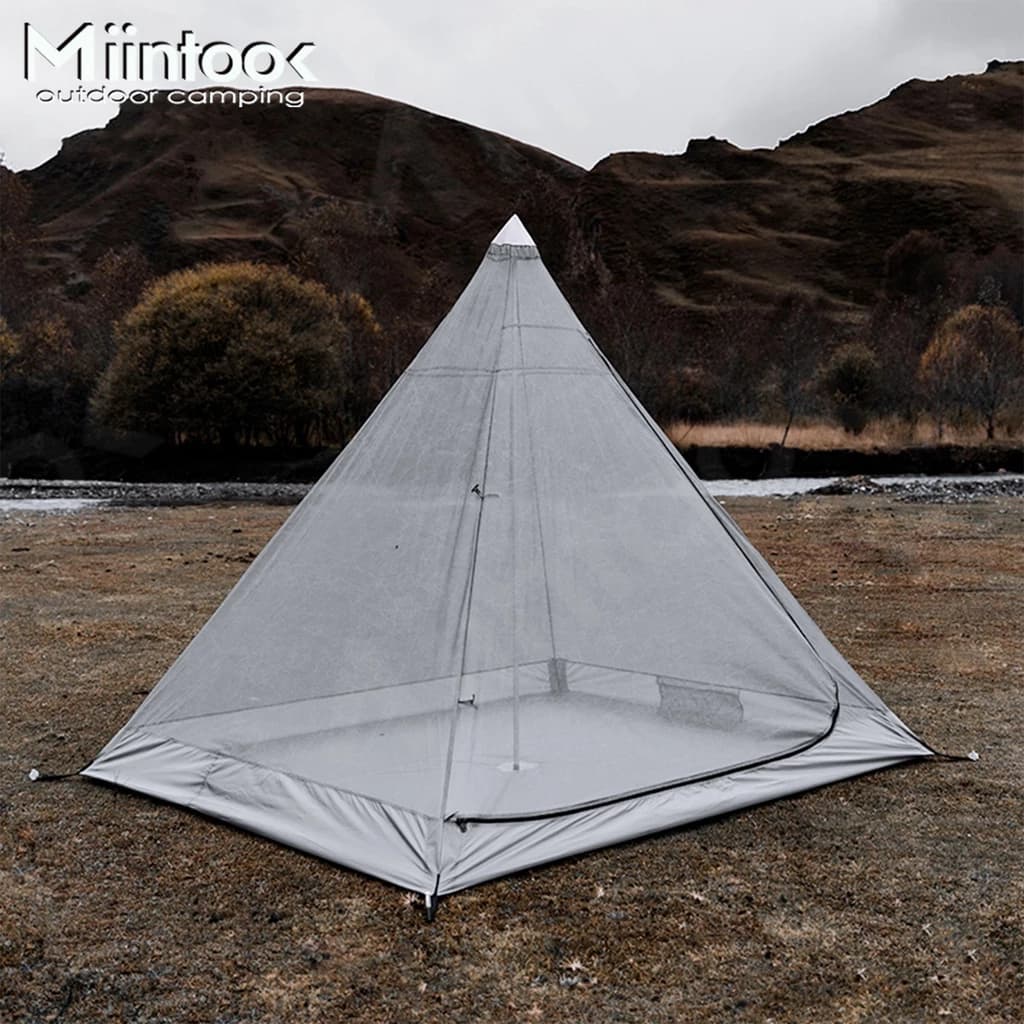 เต็นท์กระโจม Mountainhiker เต็นท์​ เต็นท์สนาม​ เต็นท์นอน​ 4-5​ คน​ ขนาด​ 2.6x2.1 เมตร​ เต็นท์พักแรม https://lnwchill.com