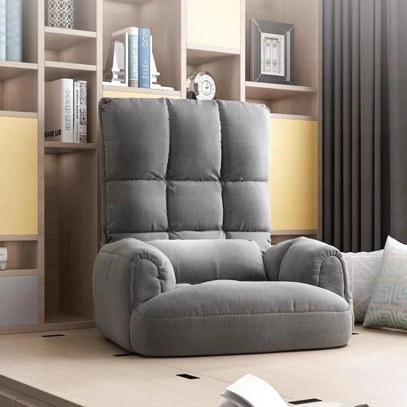 GoodLuck โซฟาญี่ปุ่น โซฟา ปรับได้ 5 ระดับ นั่งทำงาน เก้าอี้ร้านกาแฟ ขาไม้แท้ ch13 https://lnwchill.com