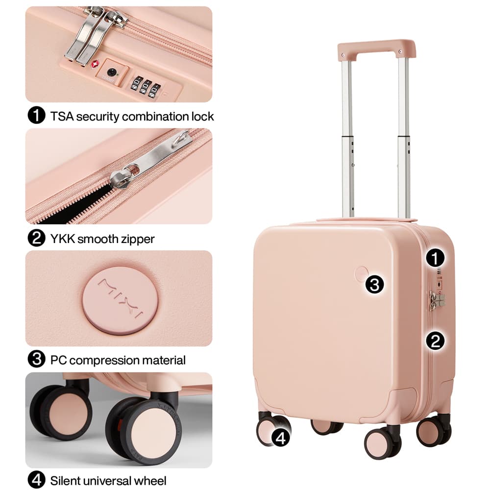 Mixi รุ่น M9236 กระเป๋าเดินทางขนาดเล็ก 14 นิ้ว น้ำหนักเบา Carry On สำหรับวางใต้เบาะ https://lnwchill.com