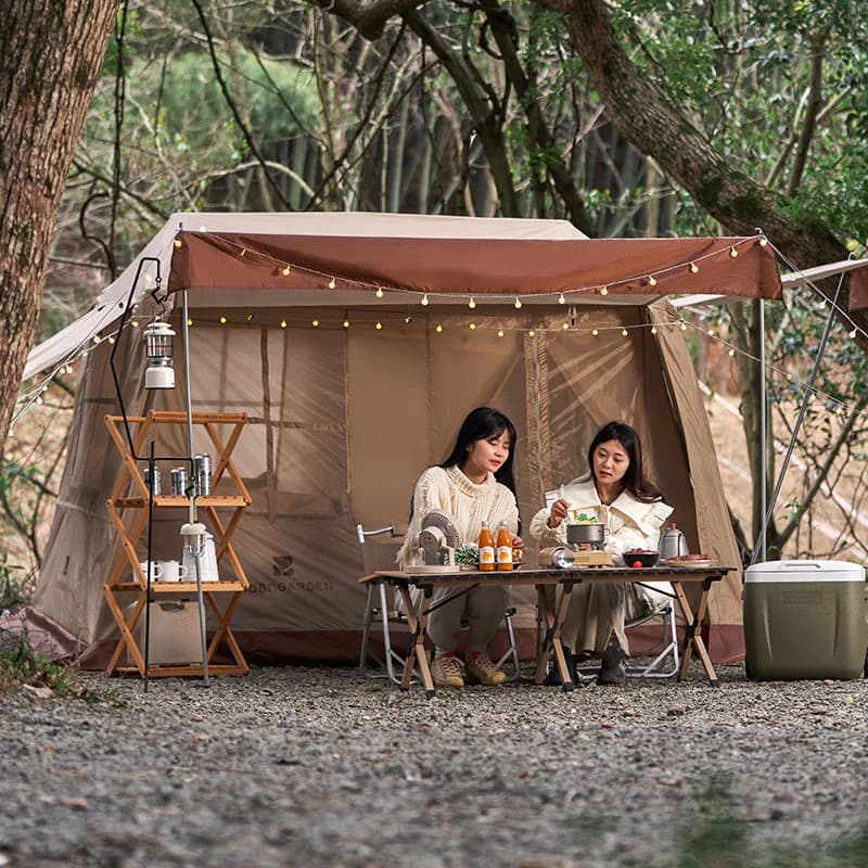 MOBI GARDEN เต็นท์ตั้งแคมป์ เต็นท์ทันที กางอัตโนมัติ พื้นที่ขนาดใหญ่ กันน้ํา ปิกนิกกลางแจ้ง 5.9 https://lnwchill.com