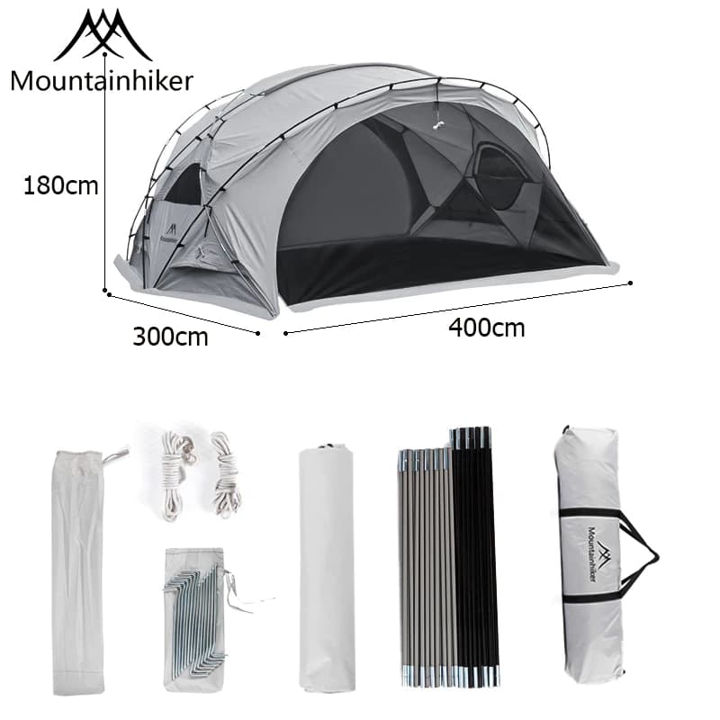 Mountainhiker เต็นท์อัตโนมัติ สําหรับ 8-10 คน กันน้ำ สนาม นอน สนามเดินป่า https://lnwchill.com