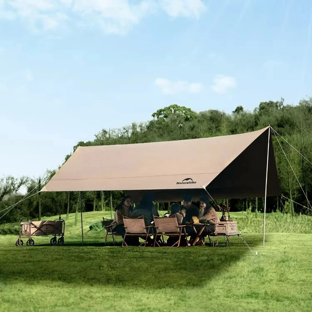 Naturehike อัลตราไวโอเลต Rain-proof สําหรับเต็นท์ชายหาดกลางแจ้งสําหรับ Camping Canopy Sun Shade Camping Canopy https://lnwchill.com