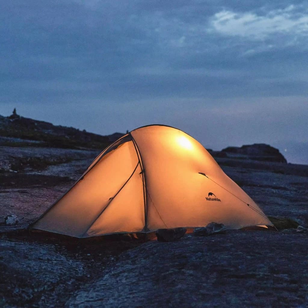 Naturehike Cloud up 1/2 Pro เต็นท์ Pro 20D ไนลอนกันน้ํา Ultralight Camping เต็นท์ https://lnwchill.com
