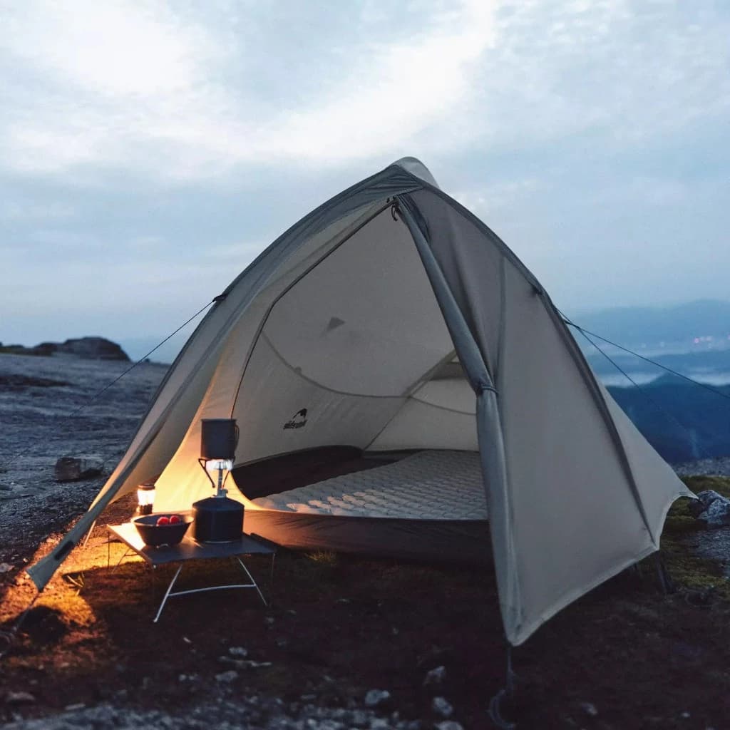 Naturehike Cloud up 1/2 Pro เต็นท์ Pro 20D ไนลอนกันน้ํา Ultralight Camping เต็นท์ https://lnwchill.com