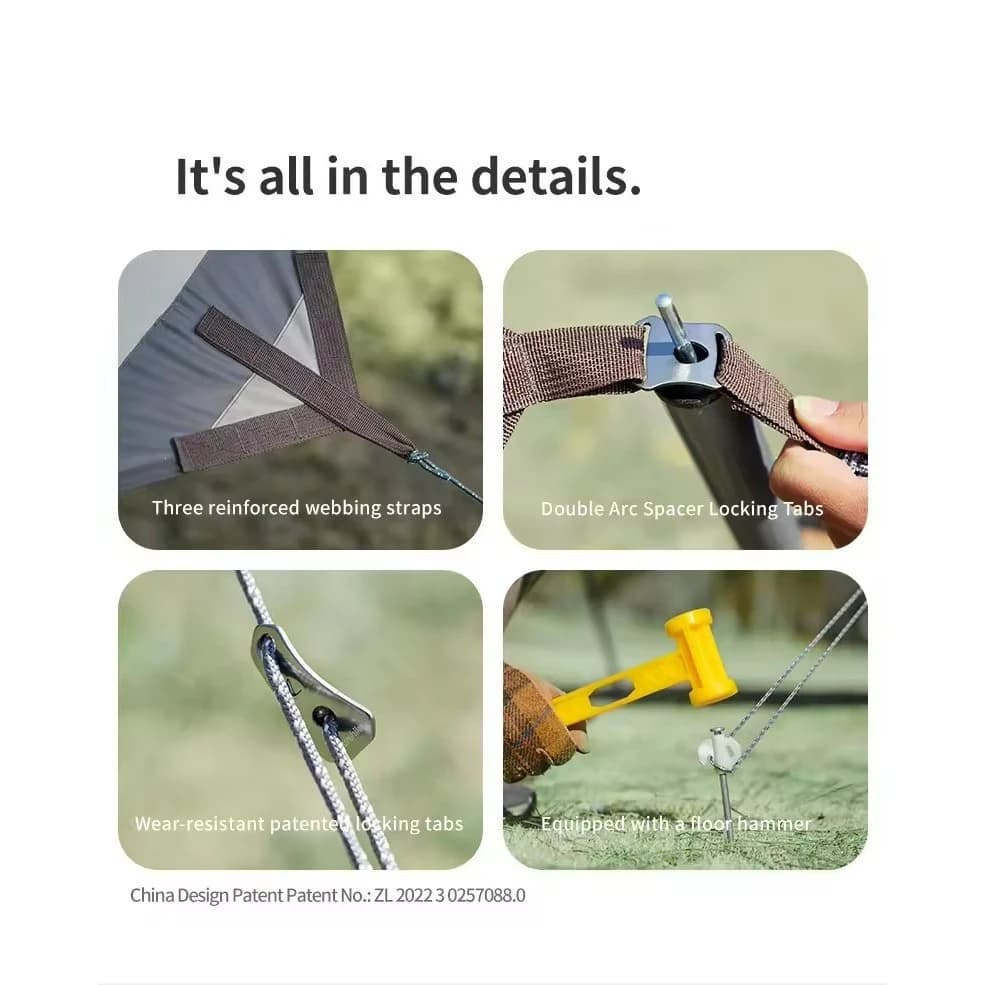 Naturehike Ti-vyl Oxford น้ําหนักเบา Sun Shade Camping เต็นท์ปิกนิก Canopy สําหรับเต็นท์ชายหาดกลางแจ้งสําหรับ Camping Canopy https://lnwchill.com