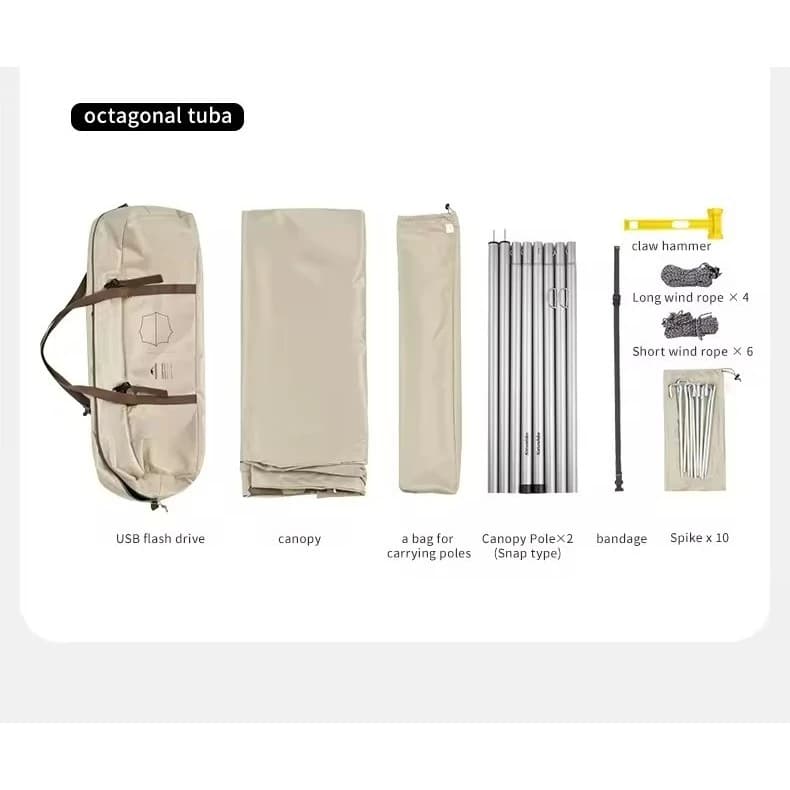 Naturehike Ti-vyl Oxford น้ําหนักเบา Sun Shade Camping เต็นท์ปิกนิก Canopy สําหรับเต็นท์ชายหาดกลางแจ้งสําหรับ Camping Canopy https://lnwchill.com