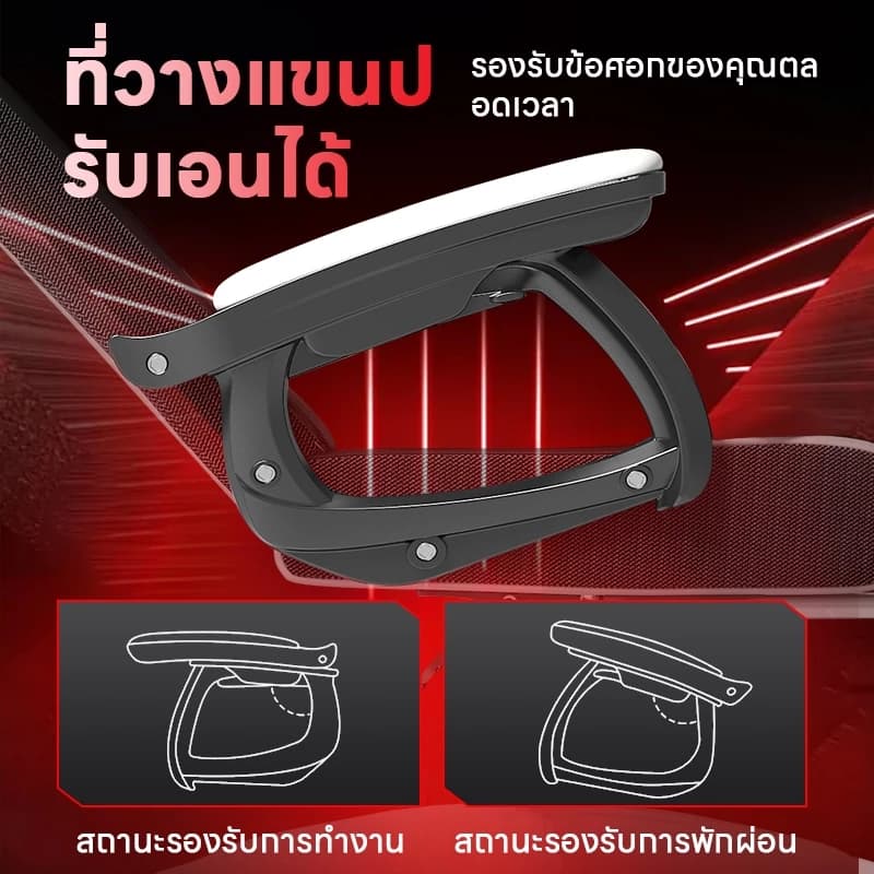 YISONG เก้าอี้เกมมิ่ง เก้าอี้สีขาว เก้าอี้สีเทา พร้อมหมอนรองศีรษะและรองรับหลัง เบาะหนังหนา เอนพิงได้ 170 องศา F19 https://lnwchill.com