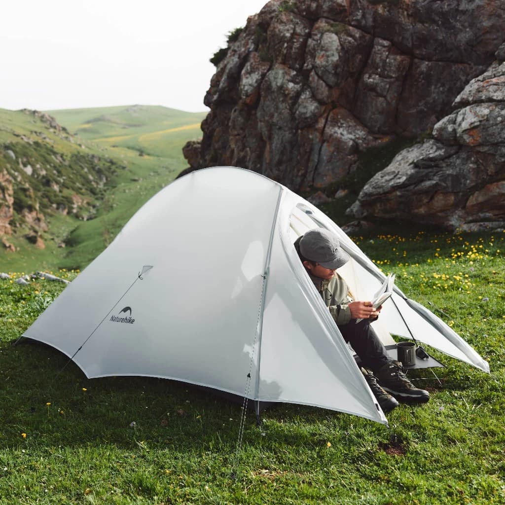 Naturehike Cloud up series เต็นท์ UL Double Layer 1-2 คนเต็นท์แคมป์ปิ้งแบบพกพา Ultralight กันน้ํา Backpacking Camping เต็นท์ https://lnwchill.com