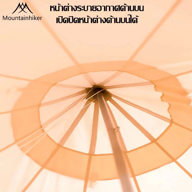 Mountainhiker เต็นท์กระโจม เต็นท์กระดิ่ง ผ้าคอตตอน กันน้ำ แห้งไว ระบายอากาศดี https://lnwchill.com