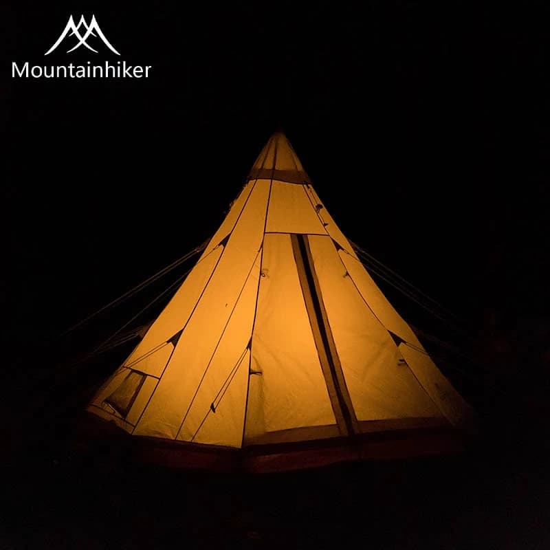 Mountainhiker เต็นท์กระโจม เต็นท์กระดิ่ง ผ้าคอตตอน กันน้ำ แห้งไว ระบายอากาศดี https://lnwchill.com