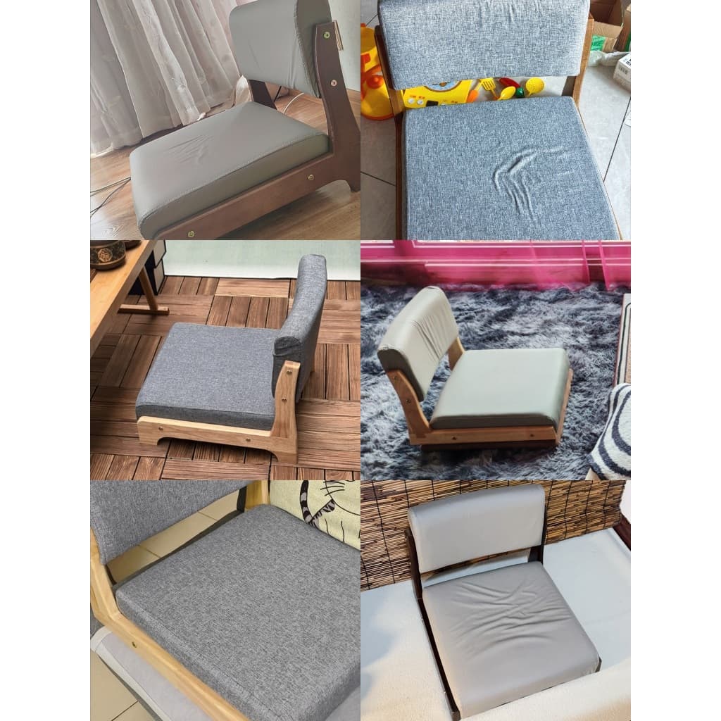เบาะนั่งสมาธิ ZenComfort รุ่น Zaisu-01 เก้าอี้ญี่ปุ่นนั่งพื้น โครงไม้เนื้อแข็ง หุ้มเบาะผ้าเทค ดีไซน์มินิมอล รองรับสรีระ เพื่อการพักผ่อนสไตล์ญี่ปุ่น https://lnwchill.com