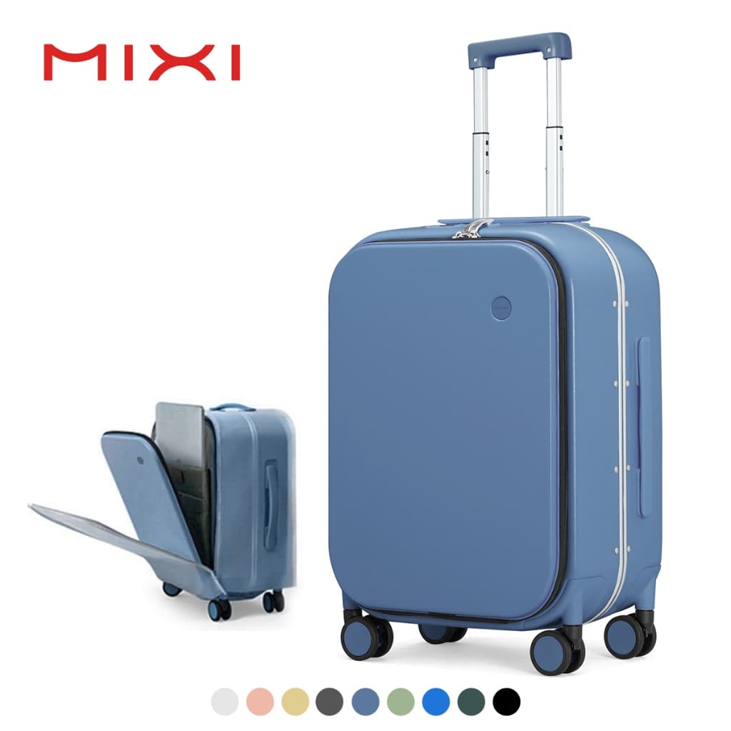 Mixi รุ่น M9260 กระเป๋าเดินทาง PC เปิดหน้า 18-20 นิ้ว พร้อมช่องแล็ปท็อปและ TSA Lock ตอบโจทย์ทุกการเดินทางอย่างมีสไตล์และสะดวกสบาย https://lnwchill.com