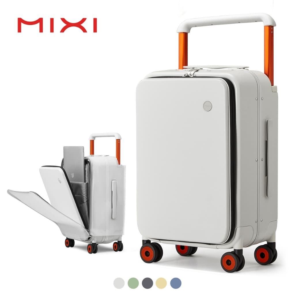 Mixi รุ่น KM9275 กระเป๋าเดินทางเปิดหน้า 20/24 นิ้ว โครงอลูมิเนียม ล้อลื่น หยิบของสะดวกสบาย จัดระเบียบง่าย ตอบโจทย์ทุกการเดินทางอย่างมีสไตล์ https://lnwchill.com