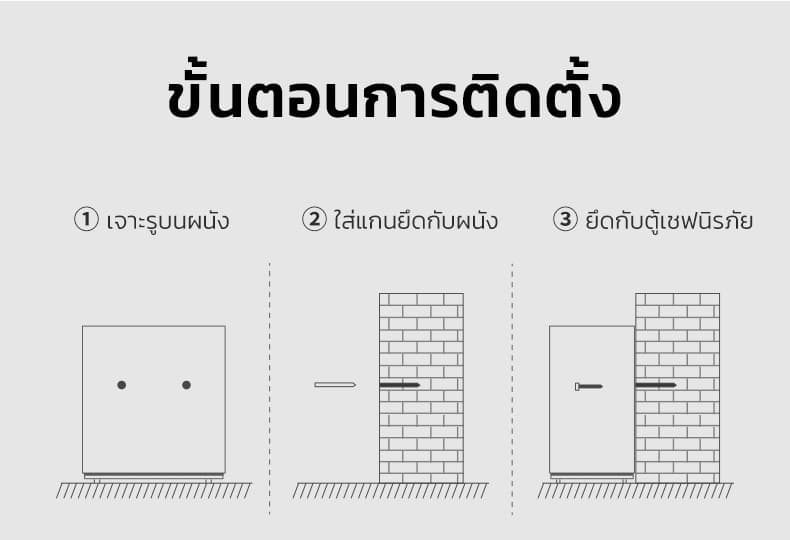 Deli รุ่น ET550-ET552 ตู้เซฟนิรภัยระบบอิเล็กทรอนิกส์ สีดำ ผลิตจากเหล็กกล้าคาร์บอน แข็งแรงทนทานด้วยสลักเกลียวแบบทึบและแผงประตูหนา 3 มม. ปลอดภัยด้วยระบบล็อก 2 ชั้น (รหัสผ่านและ https://lnwchill.com