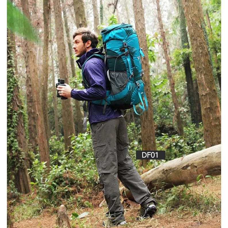 DF01 Topsky ขนาด 70+10 L (เสริมโครง) เป้กันน้ำ หิมะ ลม สะพายหลังขนาดใหญ่ ฟังค์ชั่นครบ รับน้ำหนัก ทนทาน คุณภาพพรีเมี่ยม https://lnwchill.com