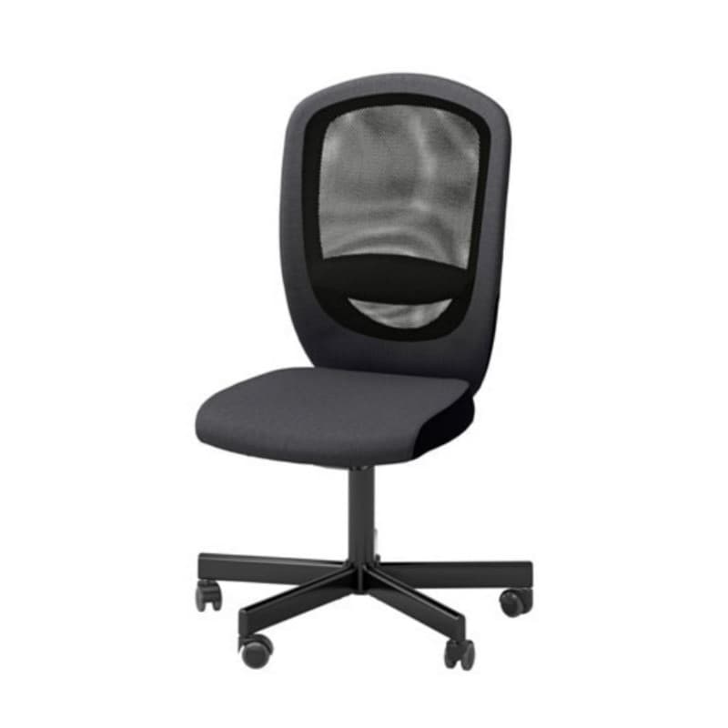 IKEA รุ่น FLINTAN เก้าอี้ทำงาน เก้าอี้สีดำ เก้าอี้นั่งทำงาน ระบายอากาศดีเยี่ยม https://lnwchill.com