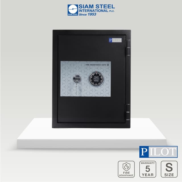 KINGDOM Pilot รุ่น PL062MV ตู้เซฟนิรภัยดิจิตอลขนาดเล็กสำหรับบ้าน ป้องกันไฟ 1 ชั่วโมง