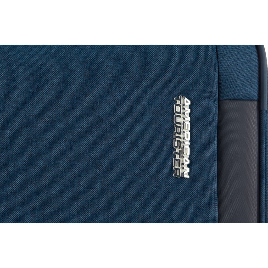 AMERICAN TOURISTER รุ่น DROYCE SPINNER 68/25 EXP TSA กระเป๋าเดินทางล้อลาก 25 นิ้ว แบบผ้า น้ำหนักเบาพิเศษ ขยายความจุได้ พร้อมซิปนิรภัย DUOSAF https://lnwchill.com
