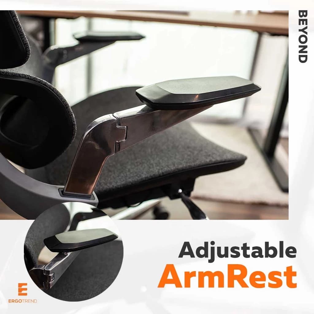 Ergotrend เก้าอี้เพื่อสุขภาพเออร์โกเทรน รุ่น Beyond เก้าอี้สีดำ ระบายอากาศดีเยี่ยม นุ่มสบาย ตามหลักสรีระศาสตร์ Ergonomic เก้าอี้พนักพิงสูง ลดอาการปวดเมื่อย เกรดพรีเมี่ยม https://lnwchill.com