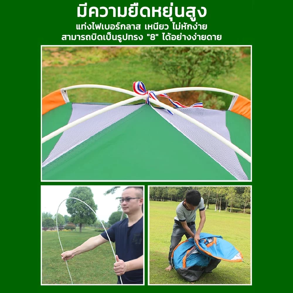KAISER เต็นท์ เต็นท์กางอัตโนมัติ เต็นท์ปิกนิก กันฝน เต๊นท์ตาข่ายป้องกันแมลง พื้นที่ภายในขนาดใหญ่ เหมาะสำหรับตั 4-5 คน https://lnwchill.com