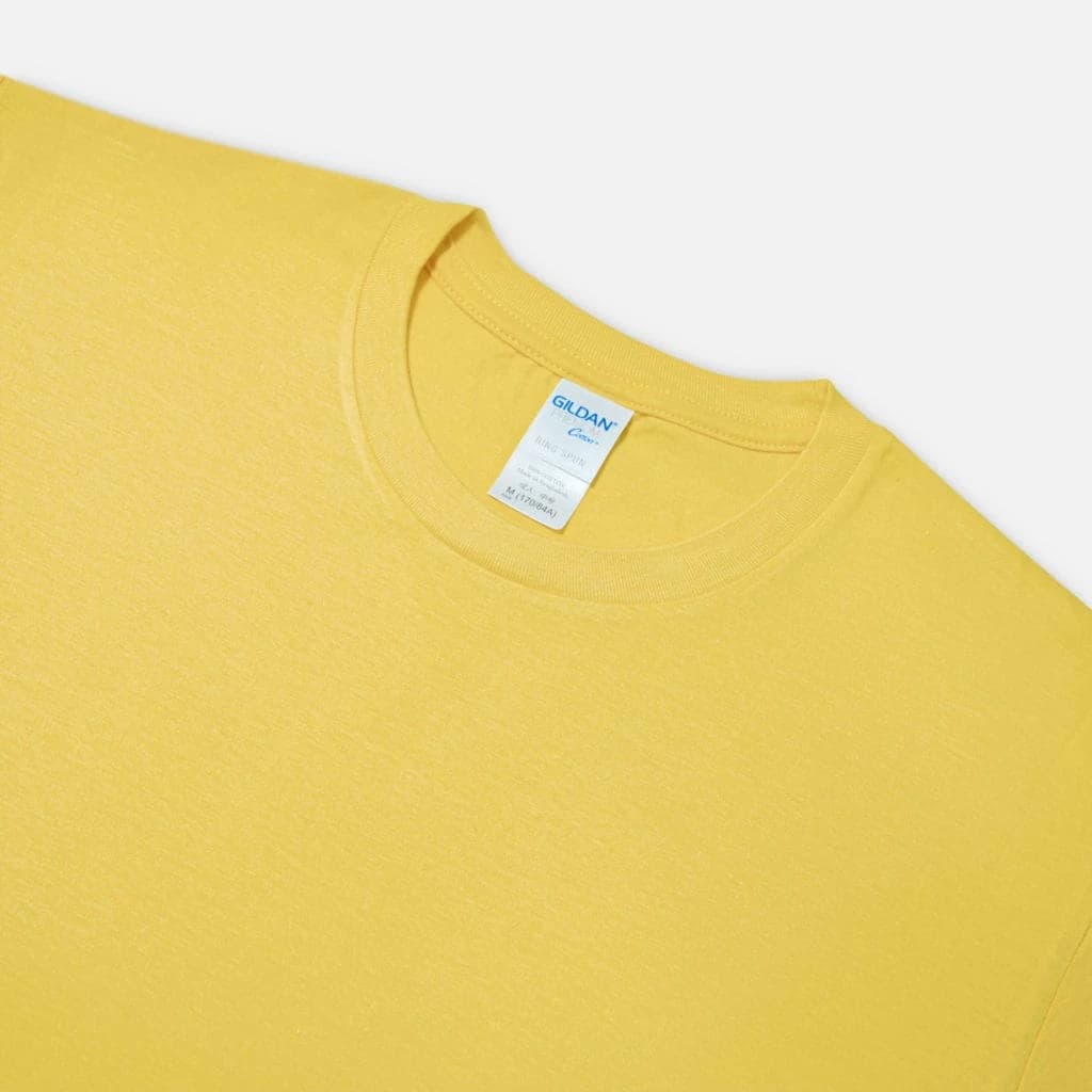 GILDAN® พรีเมี่ยม เสื้อยืดแขนสั้น - เหลืองเดซี่ 98C https://lnwchill.com
