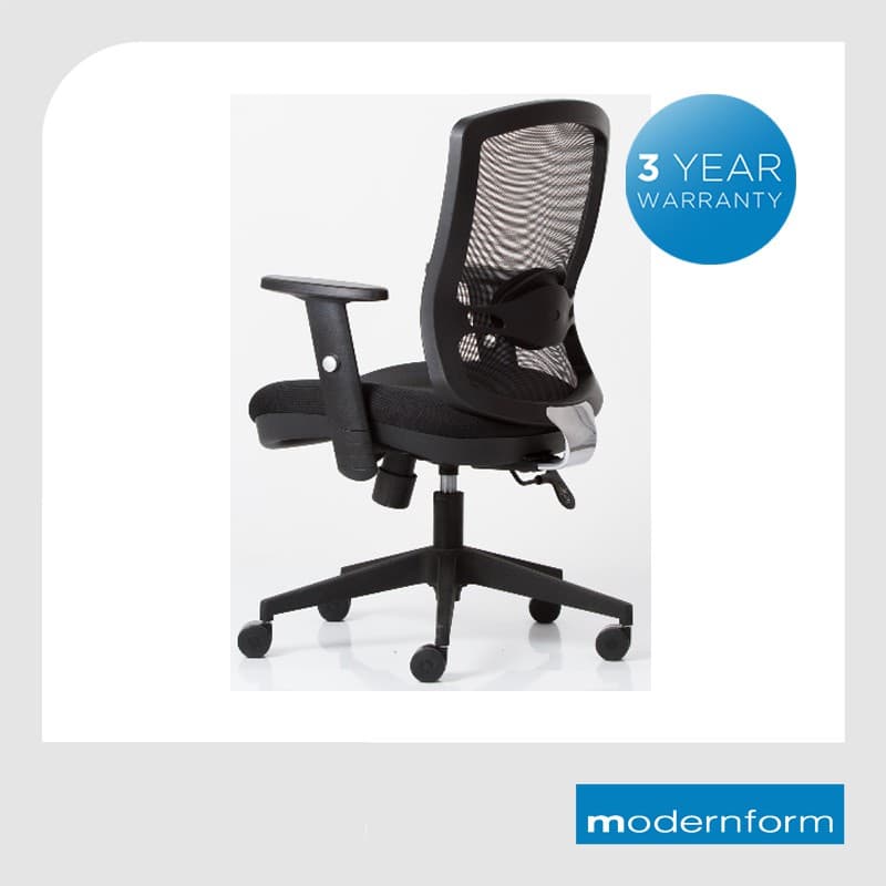 Modernform เก้าอี้ทำงาน เก้าอี้ออฟฟิศ รุ่น GT07 พนักพิงกลาง ขาไนลอน https://lnwchill.com