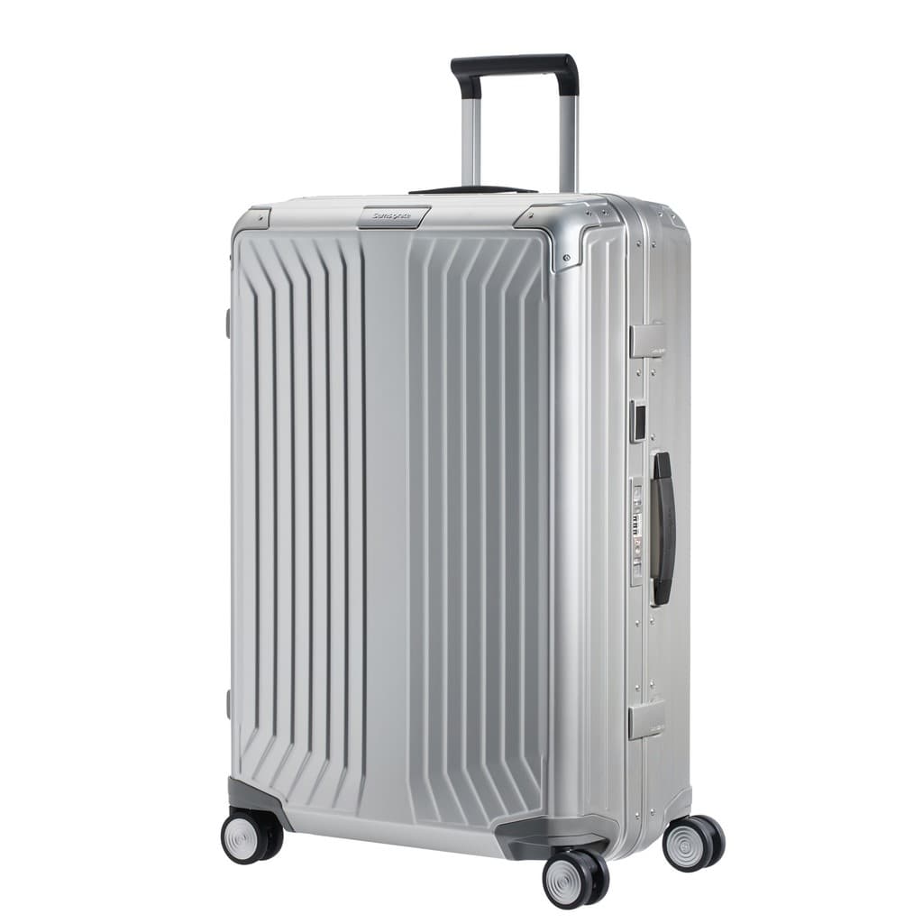 SAMSONITE รุ่น LITE-BOX ALU SPINNER 76/28 กระเป๋าเดินทางอลูมิเนียม 28 นิ้ว แบบเฟรมล็อก ดีไซน์หรูหรา ทนทาน ปกป้องสัมภาระเหนือระดับ https://lnwchill.com