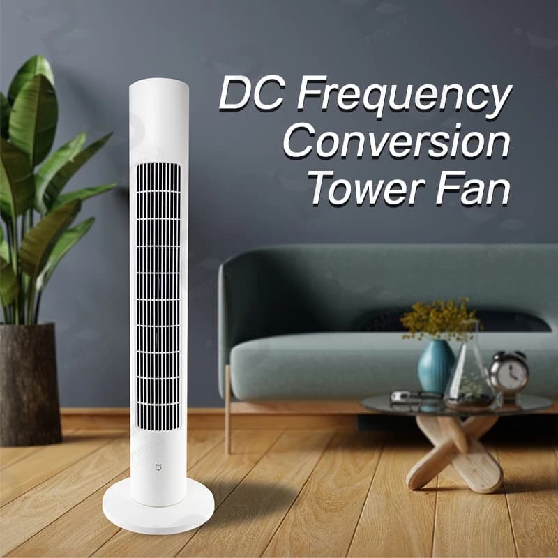 Xiaomi DC Frequency Conversion Tower Fan 2 พัดลมตั้งพื้นอัจฉริยะ พัดลมทาวเวอร์ https://lnwchill.com