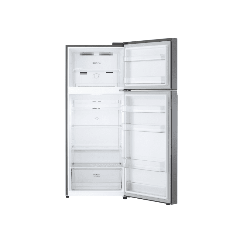 LG รุ่น GN-D382PQMB ตู้เย็น 2 ประตู ขนาด 14.0 คิว ระบบ Smart Inverter Compressor ประหยัดพลังงาน พร้อม Multi-Air Flow กระจายความเย็นทั่วถึงถนอมอาหารให้สดใหม่เสมอ https://lnwchill.com