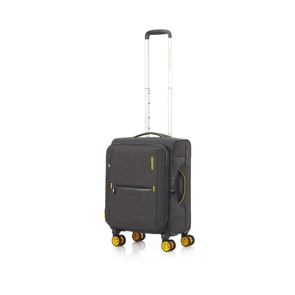 AMERICAN TOURISTER รุ่น DROYCE SPINNER 55/20 EXP TSA กระเป๋าเดินทางล้อลาก 20 นิ้ว น้ำหนักเบาพิเศษ พร้อมซิปนิรภัยและฟังก์ชันขยายความจุ https://lnwchill.com