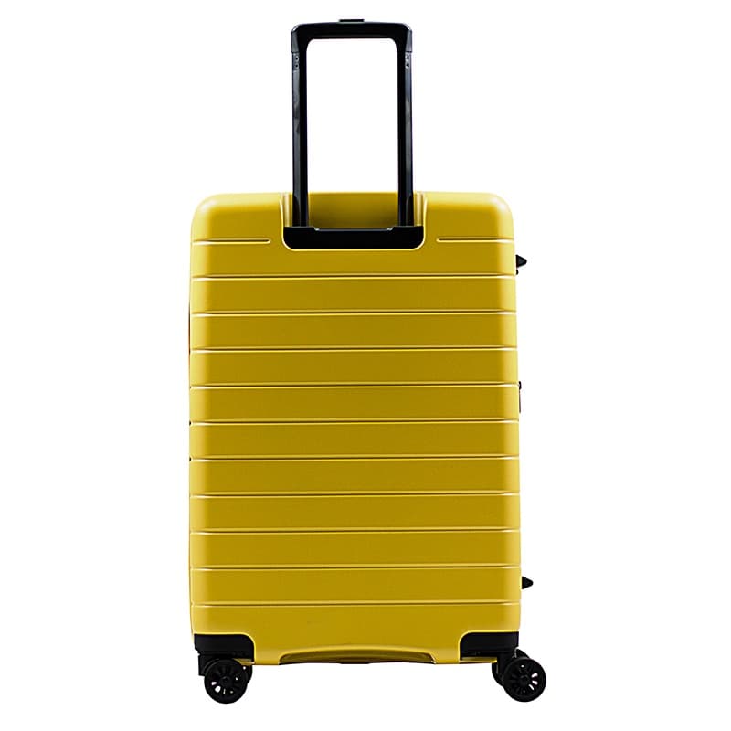 Caggioni รุ่น Espace N20022 กระเป๋าเดินทาง PC 100% สีเหลือง ฝาหน้าเปิดได้สะดวก มีช่องใส่โน้ตบุ๊ก (เฉพาะ 20 นิ้ว) ล้อคู่ลื่น และรับประกัน 3 ปี https://lnwchill.com