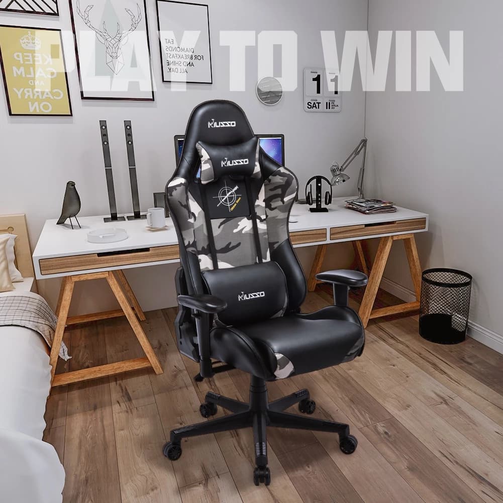 MUSSO Wing Series เก้าอี้เล่นเกม เก้าอี้สีดำ สีชมพู สีขาว สีส้ม เก้าอี้คอมพิวเตอร์ Esports แบบปรับได้ตามหลักสรีรศาสตร์ เก้าอี้สำนักงานผู้บริหารระดับสูงหนัง PU ขนาดใหญ่ https://lnwchill.com