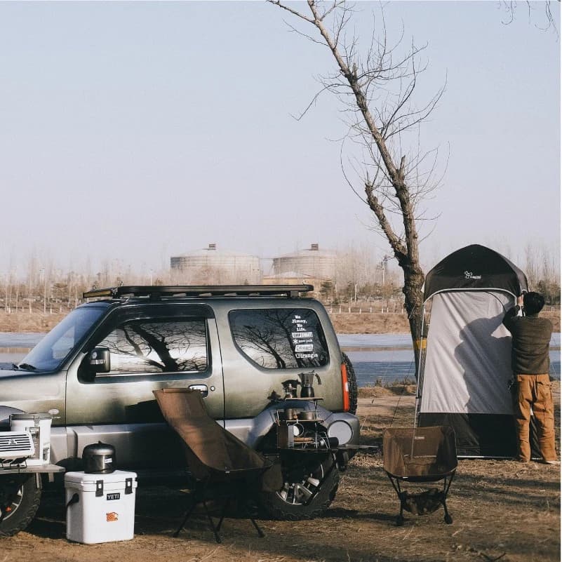 Vidalido เต็นท์ห้องน้ำส่วนตัว เต็นท์เปลี่ยนเสื้อผ้า สำหรับแคมป์ปิ้งติดตั้งง่าย เก็บไว https://lnwchill.com