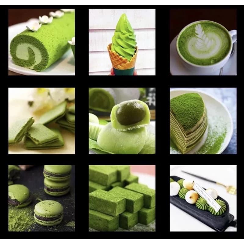 ผงชาเขียวมัทฉะแท้100% Matcha Green Tea นำเข้า 100กรัม https://lnwchill.com