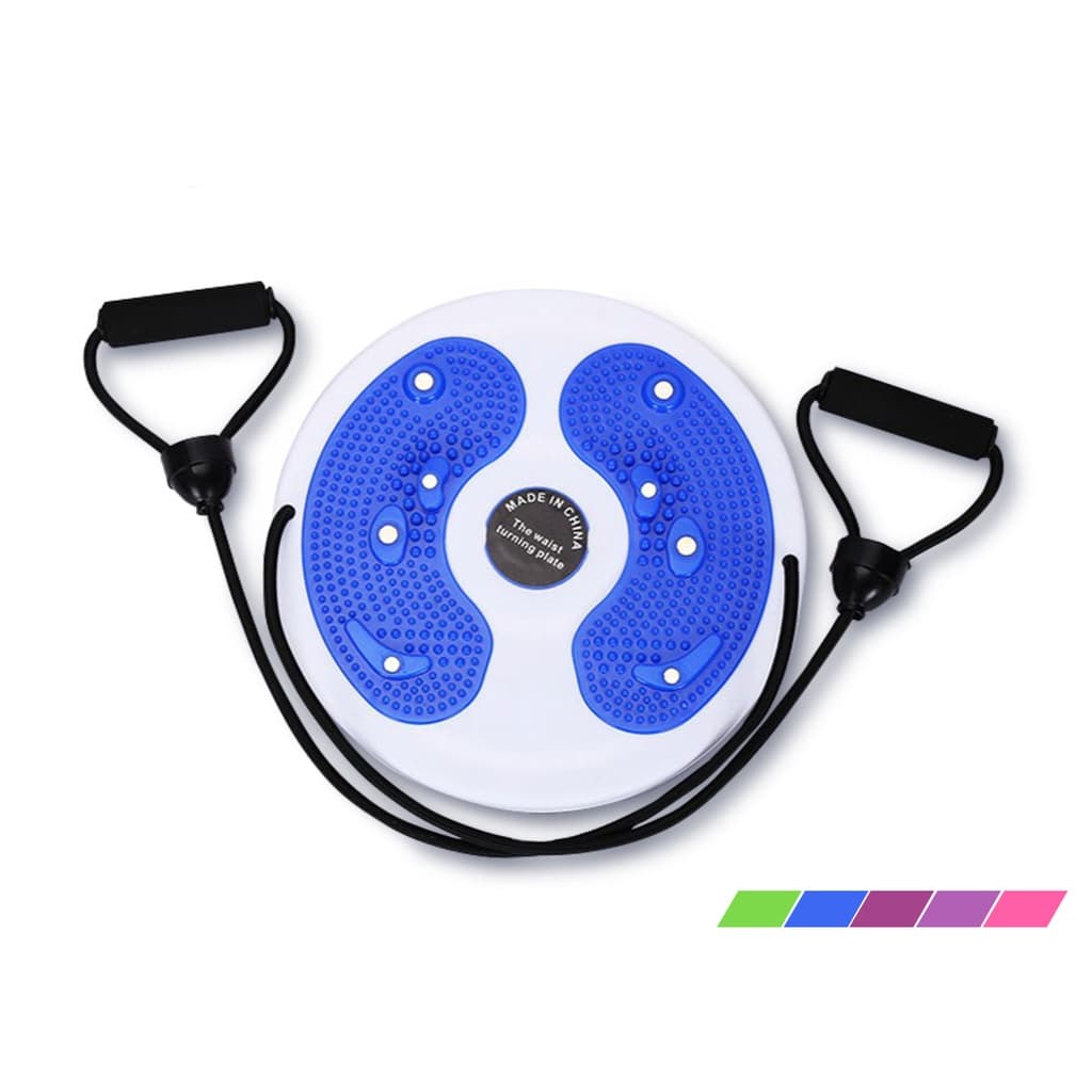 XtivePRO จานทวิสพร้อมเชือก จานหมุนเอว ที่หมุนลดเอว มี 5 สีให้เลือก จานทวิส บริหารเอว Wriggle plate with rope https://lnwchill.com