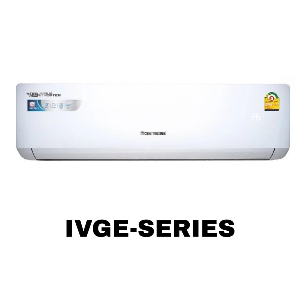 Central Air IVGE-SERIES R32 แอร์ติดผนังระบบอินเวอร์เตอร์ ขนาด 30700-38200 BTU แอร์ เครื่องปรับอากาศ https://lnwchill.com