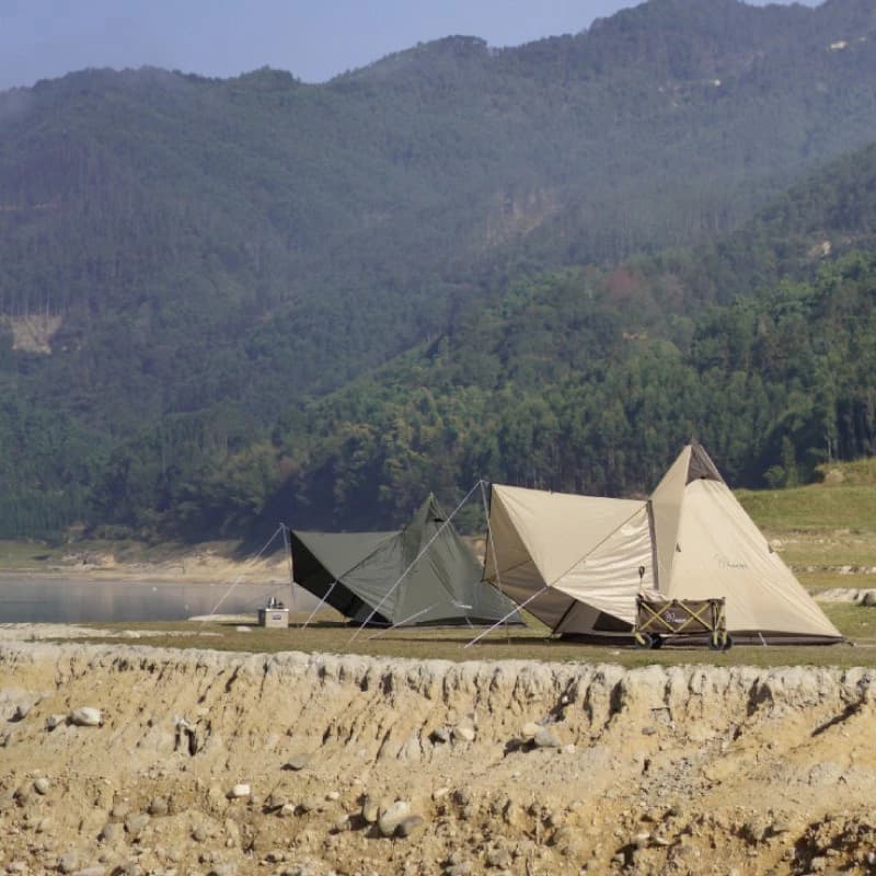 เต็นท์กระโจมรุ่นใหม่ล่าสุด Vidalido Teepee MS MX PRO (ขนาด3-4คน) เต็นท์กระโจม เต็นท์ https://lnwchill.com