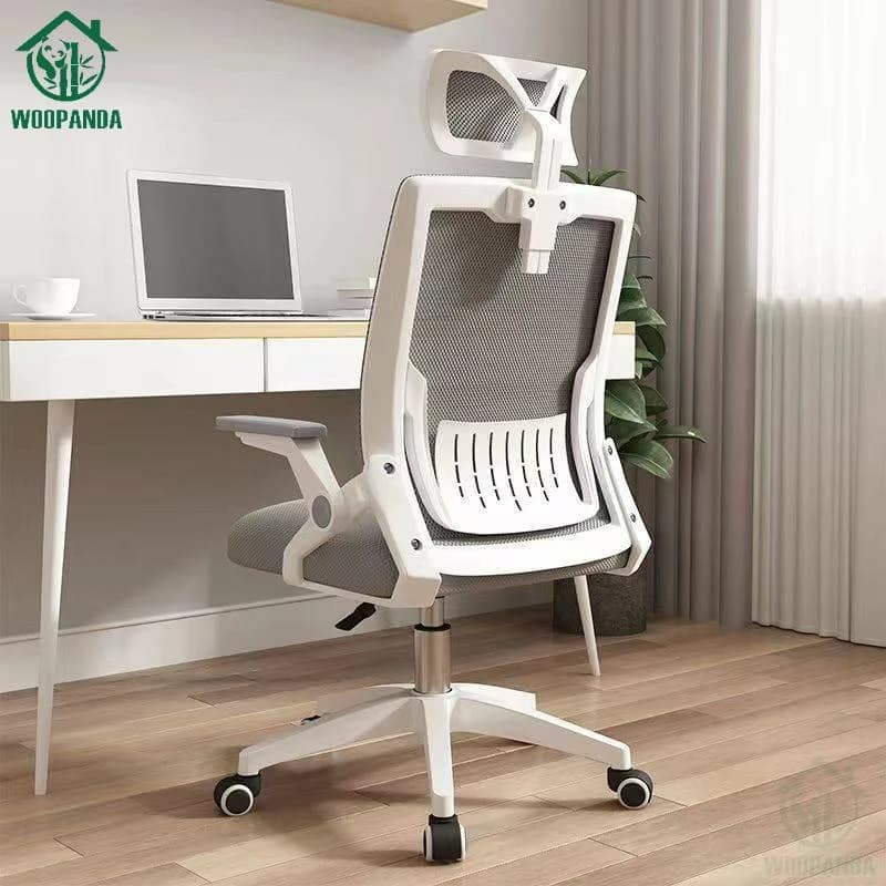 Woodpanda เก้าอี้สำนักงาน เก้าอี้สีขาว เก้าอี้สีดำ เก้าอี้นั่งทำงาน ระบายอากาศดีเยี่ยม มีหมอนรองคอวางหัวนุ่มสบาย และมีล้อมีทั้งแบบเอนได้และไม่ได้ รองรับน้ำหนัก 120 kg. https://lnwchill.com