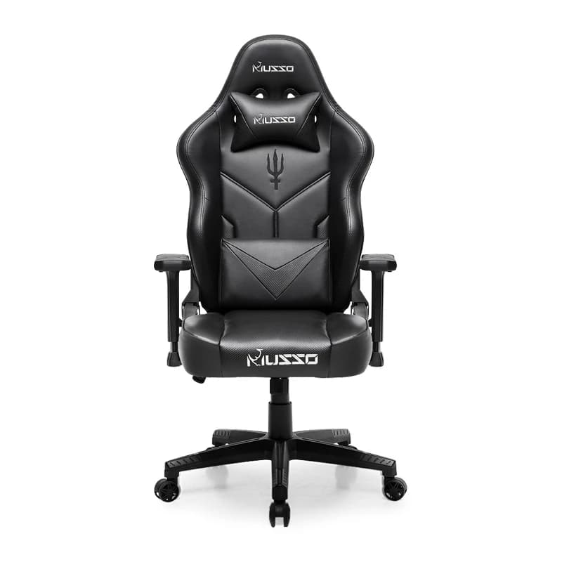 MUSSO รุ่น Samurai Series Model A / B เก้าอี้สีดำ เก้าอี้เล่นเกมแข่งรถเก้าอี้คอมพิวเตอร์พนักพิงสูงสำหรับผู้บริหารเก้าอี้คอมปรับได้คามหลักสรีรศาสตร์ เก้าอี้ออฟฟิศ https://lnwchill.com