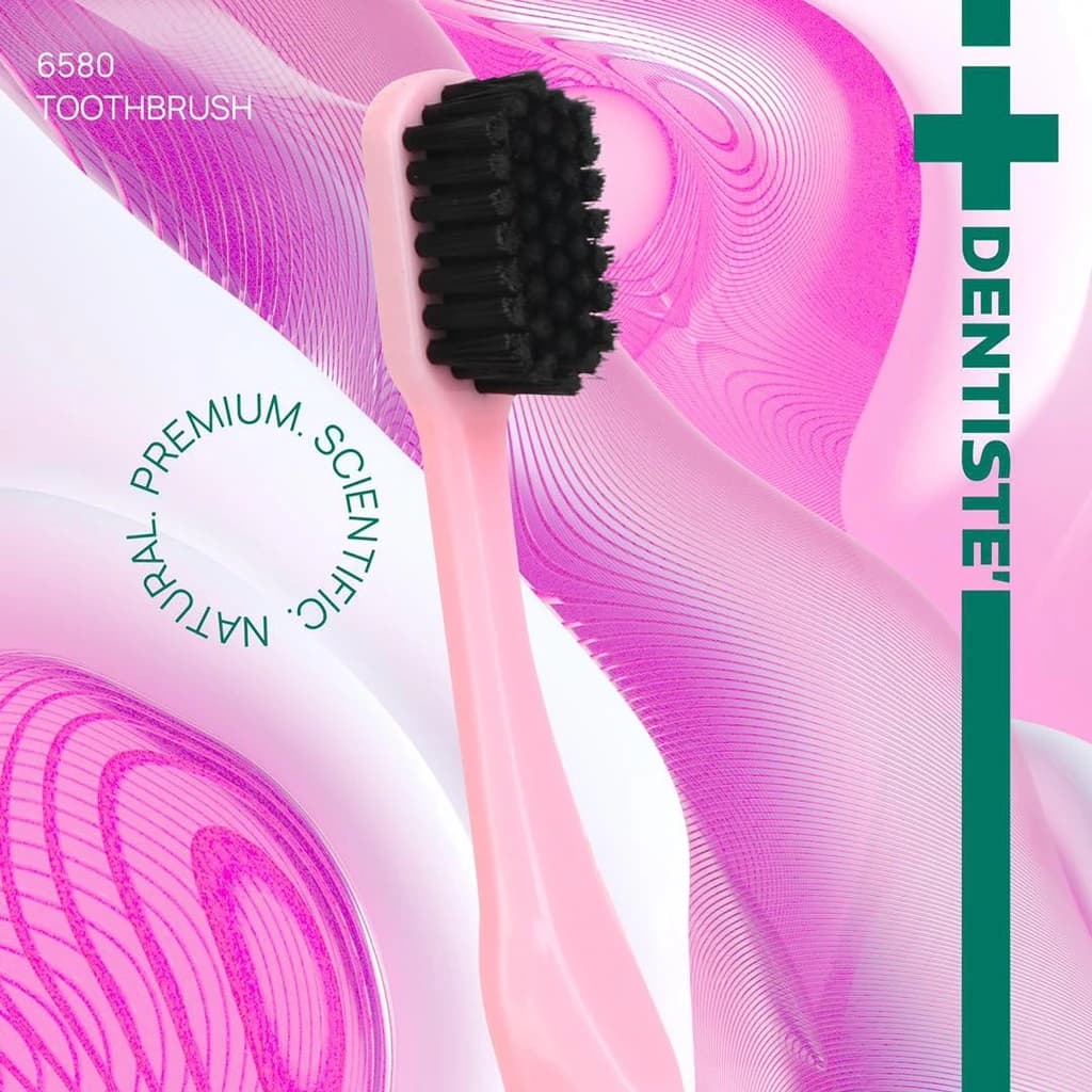Dentiste' [สินค้าขายดี] Dentiste 6580 Gum แปรงสีฟัน ป้องกันเหงือกร่น ทำความสะอาดล้ำลึก ขนแปรง 6,580 เส้น มากกว่าทั่วไป 4 เท่า https://lnwchill.com
