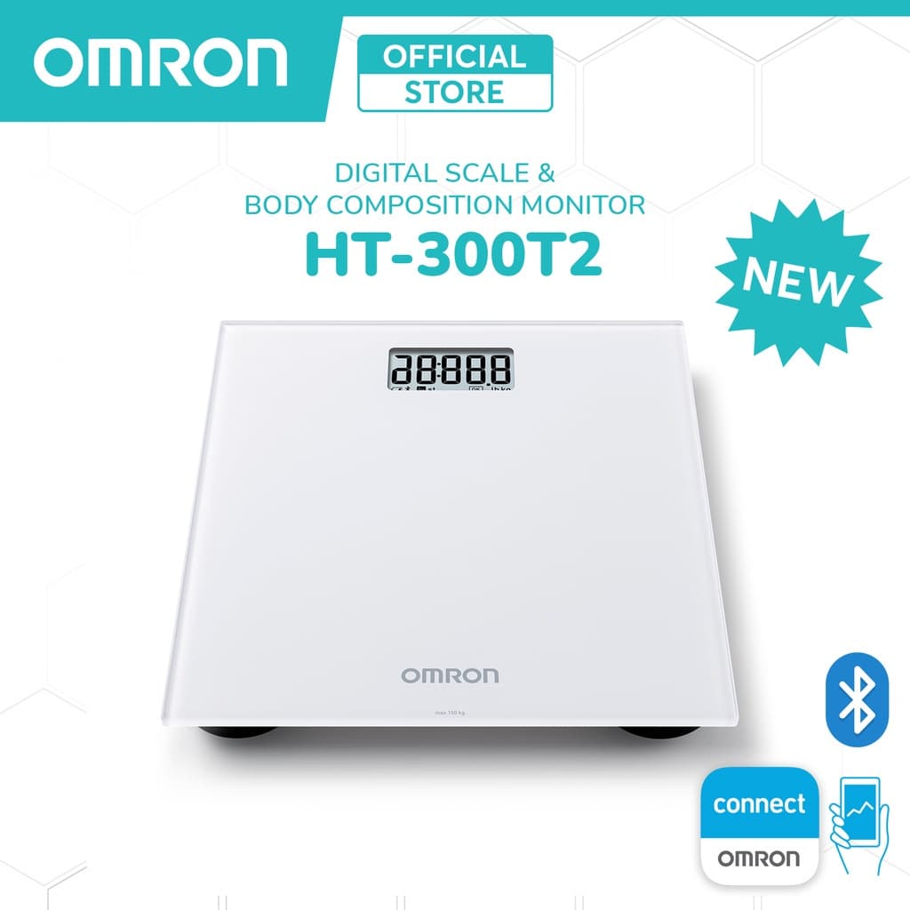 Omron HN-300T2 เครื่องชั่งน้ำหนักดิจิตอล Body Weight Scale https://lnwchill.com