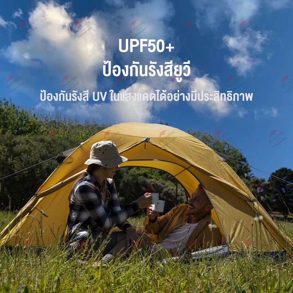 Naturehike Series Camping เต็นท์ Ultralight Aluminum Poles Tent P2 P4 คนกลางแจ้ง UPF50 + เต็นท์ครอบคร [ของแท้ประกันศูยน์] https://lnwchill.com