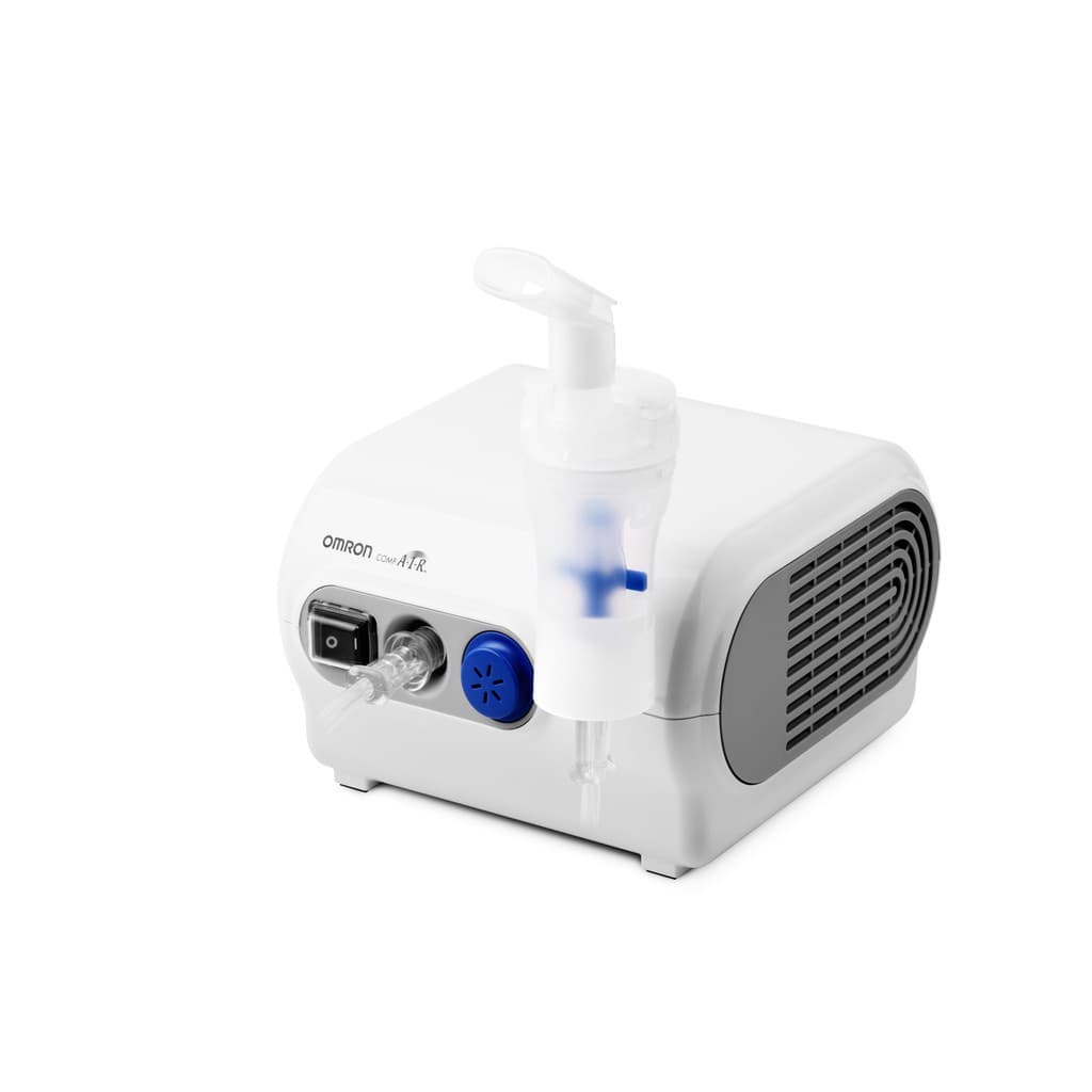 OMRON เครื่องพ่นละอองยาแบบคอมเพรสเซอร์ รุ่น NE-C28 Compressor Nebulizer https://lnwchill.com