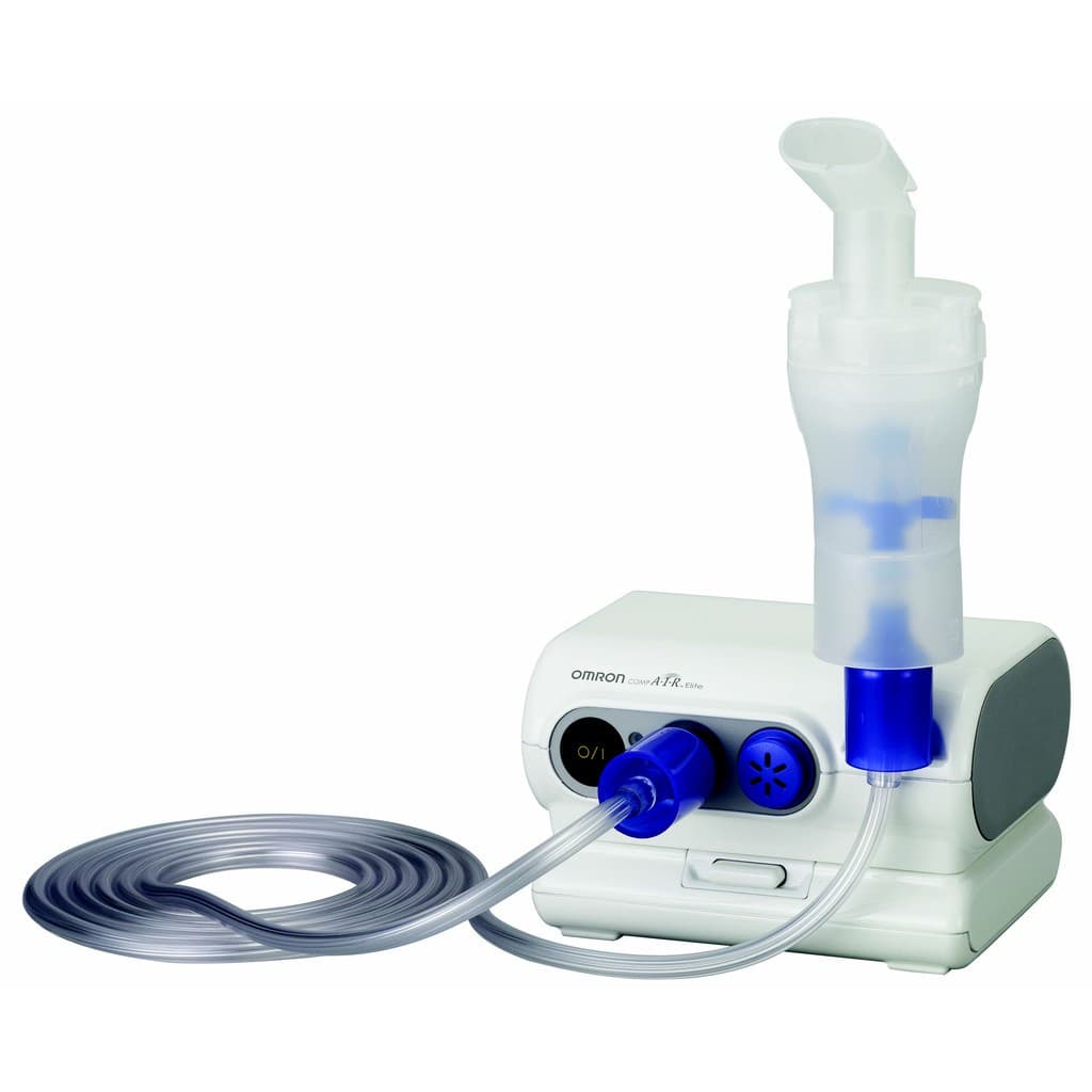 OMRON เครื่องพ่นละอองยาแบบคอมเพรสเซอร์ รุ่น NE-C28 Compressor Nebulizer https://lnwchill.com