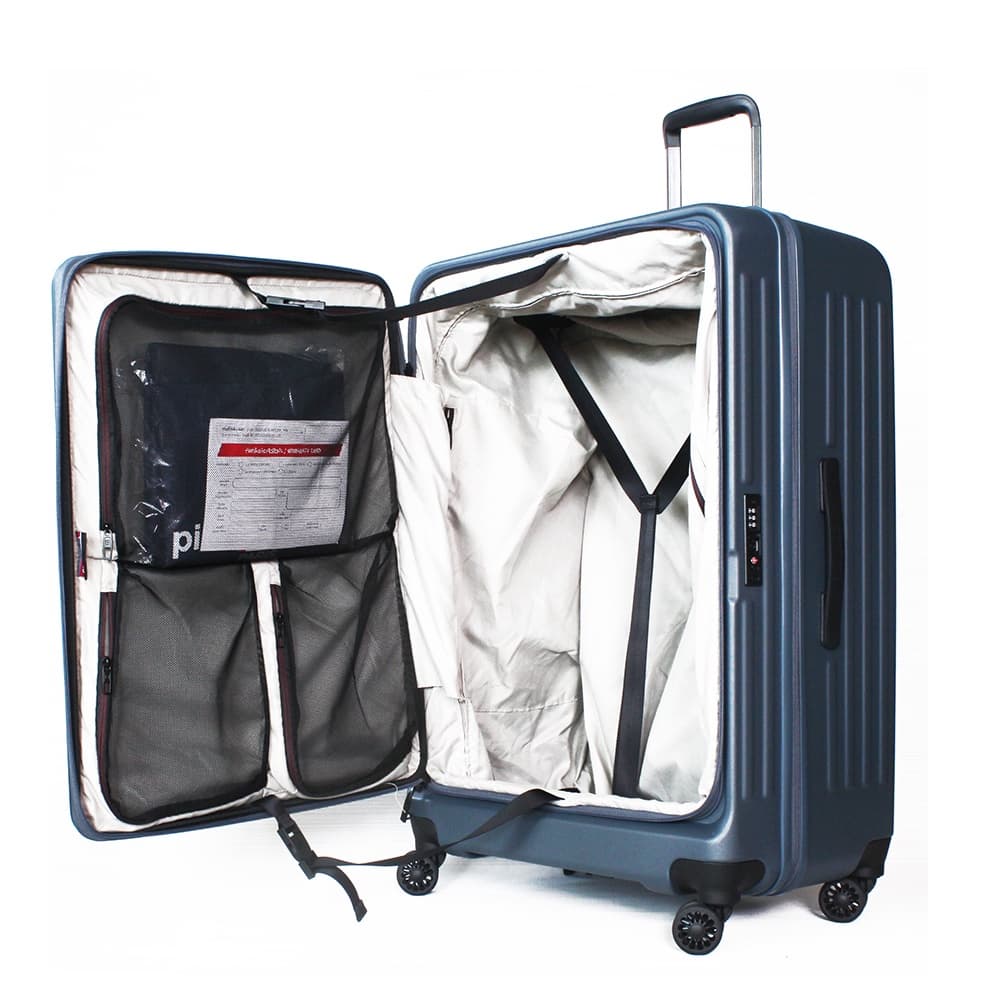 Pierre Cardin รุ่น L8-TC9 กระเป๋าเดินทางโพลีคาร์บอเนต เปิดหน้าแบบ Book Open ดีไซน์ทันสมัย น้ำหนักเบา จุของได้เยอะพิเศษ พร้อมระบบ TSA Lock https://lnwchill.com