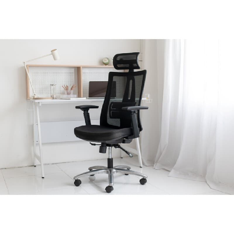 Furradec รุ่น Haya เก้าอี้เพื่อสุขภาพ Ergonomic สีดำ โครงสร้างปรับได้ตามหลักสรีรศาสตร์ รองรับน้ำหนักสูงสุด 100 กก. เพื่อการนั่งทำงานที่สบายและดีต่อสุขภาพ https://lnwchill.com