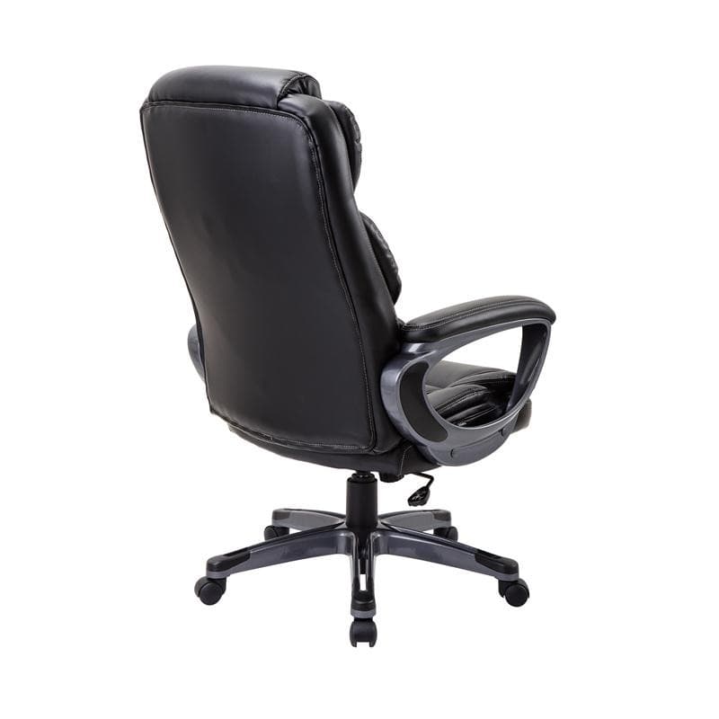 Furradec รุ่น Ravana เก้าอี้ผู้บริหารสีดำ หุ้มหนังสังเคราะห์ Bonded Leather รองรับสรีระเพื่อบุคลิกภาพระดับมืออาชีพ https://lnwchill.com