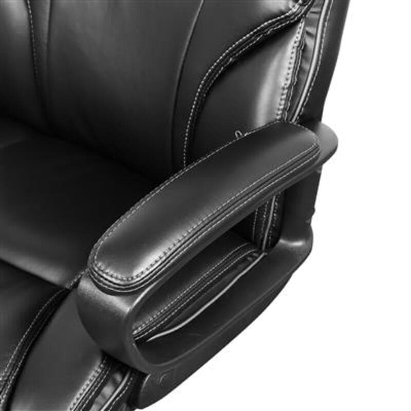 Furradec รุ่น Comfy สีดำ เก้าอี้ผู้บริหาร PU Leather ขาเหล็กโครเมียม ปรับเอนได้ 120 องศา มอบความสบายเหนือระดับ https://lnwchill.com